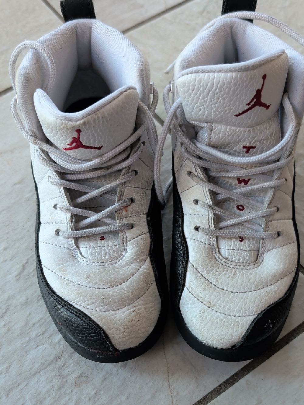 Nike Jordan Kids' White and Black Jumpman Sneakers